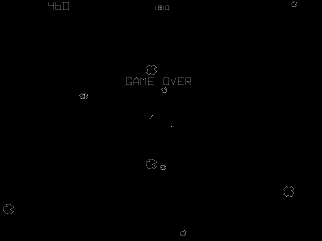 asteroidb2 gameover