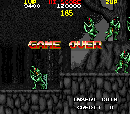 astyanax gameover