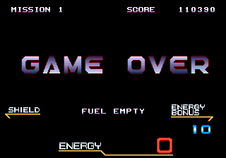 gforce2j gameover