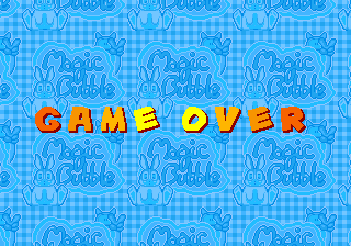 magicbubb gameover