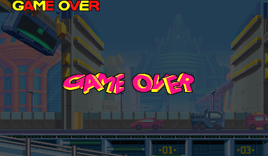 megaman gameover