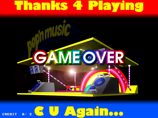 popn4 gameover