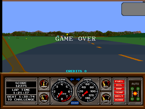 racedrivb1 gameover