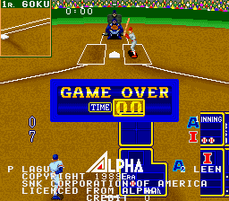 sbasebal gameover