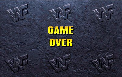 wwfmania gameover