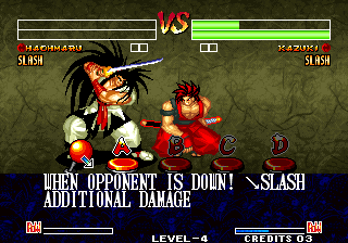 samsho4 title