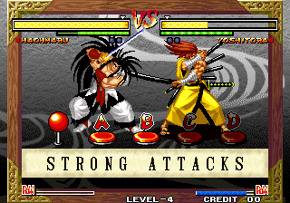 samsho5b title