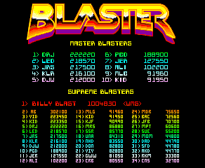 blastero scores