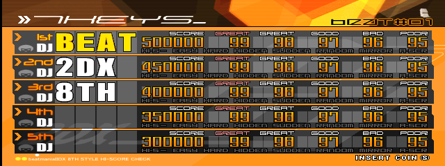 bmiidx8 title