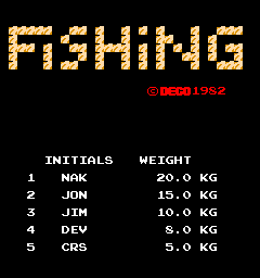 cfishing scores