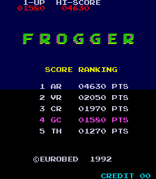 froggereb scores