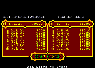 klax5bl scores