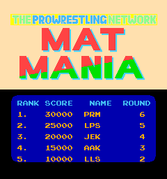 matmania scores