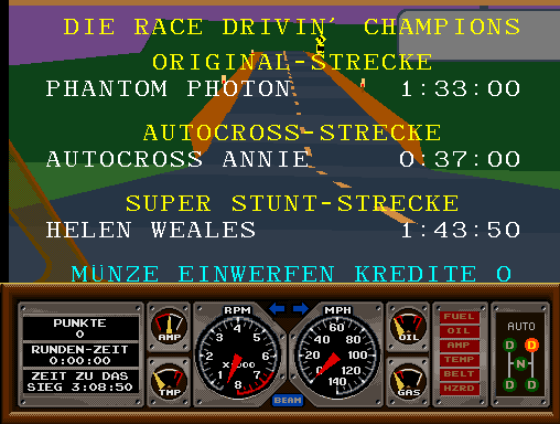 racedrivg scores