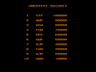 rohga1 scores