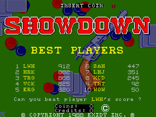 showdown title