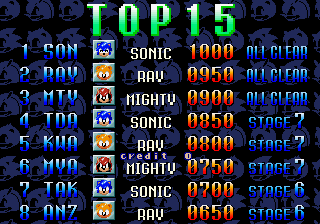 sonic title