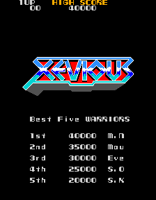 xeviousb title