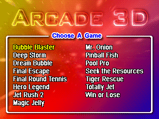 arcade3d title