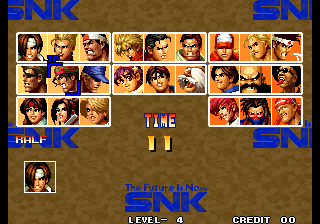 kof95 title