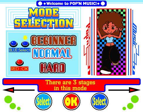 popn1 select