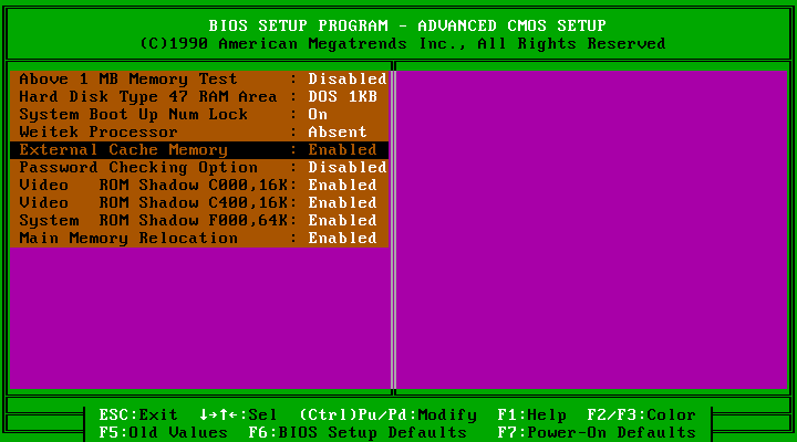 ecsum386 screenshot