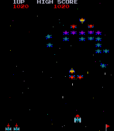 galaxian screenshot