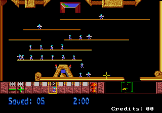 lemmings screenshot