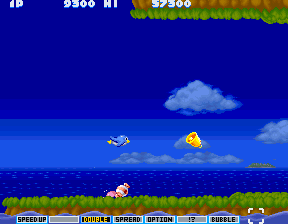 parodius title