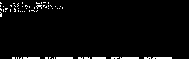 pc8801ma2 screenshot