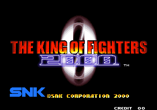 kof2000 title