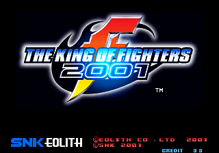 kof2001 title