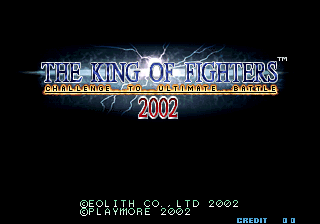 kof2002 title