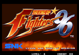 kof96 title