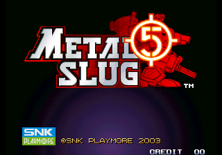 mslug5 title