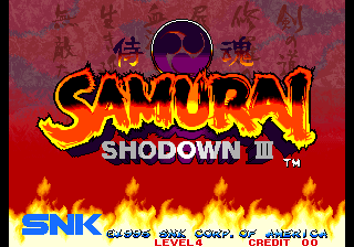 samsho3 title