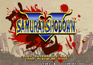 samsho5 title