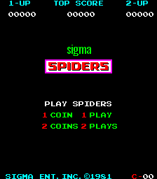 spiders title