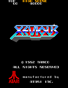 xeviousa title