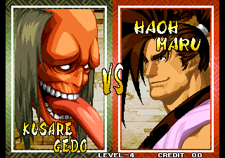 samsho5h title