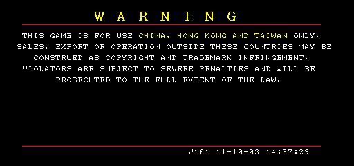 kov3_101 warning